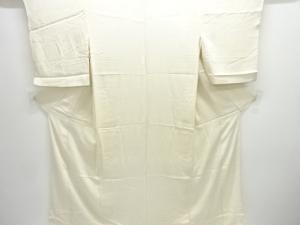 アンティーク　白錦紗中着